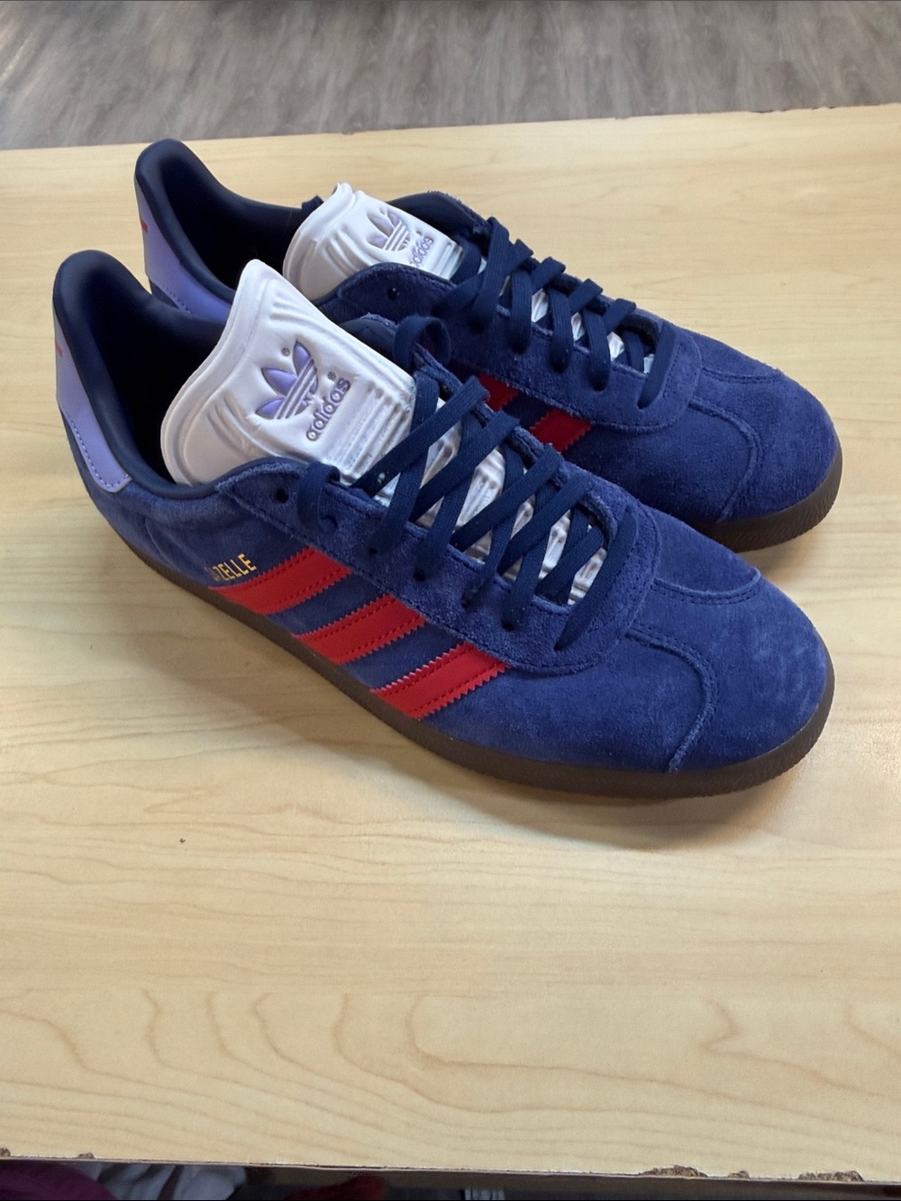 adidas arsenal gazelle sneakers